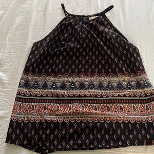 Halter top silky top